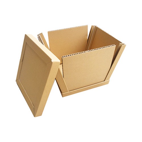 Detachable cellular cardboard box